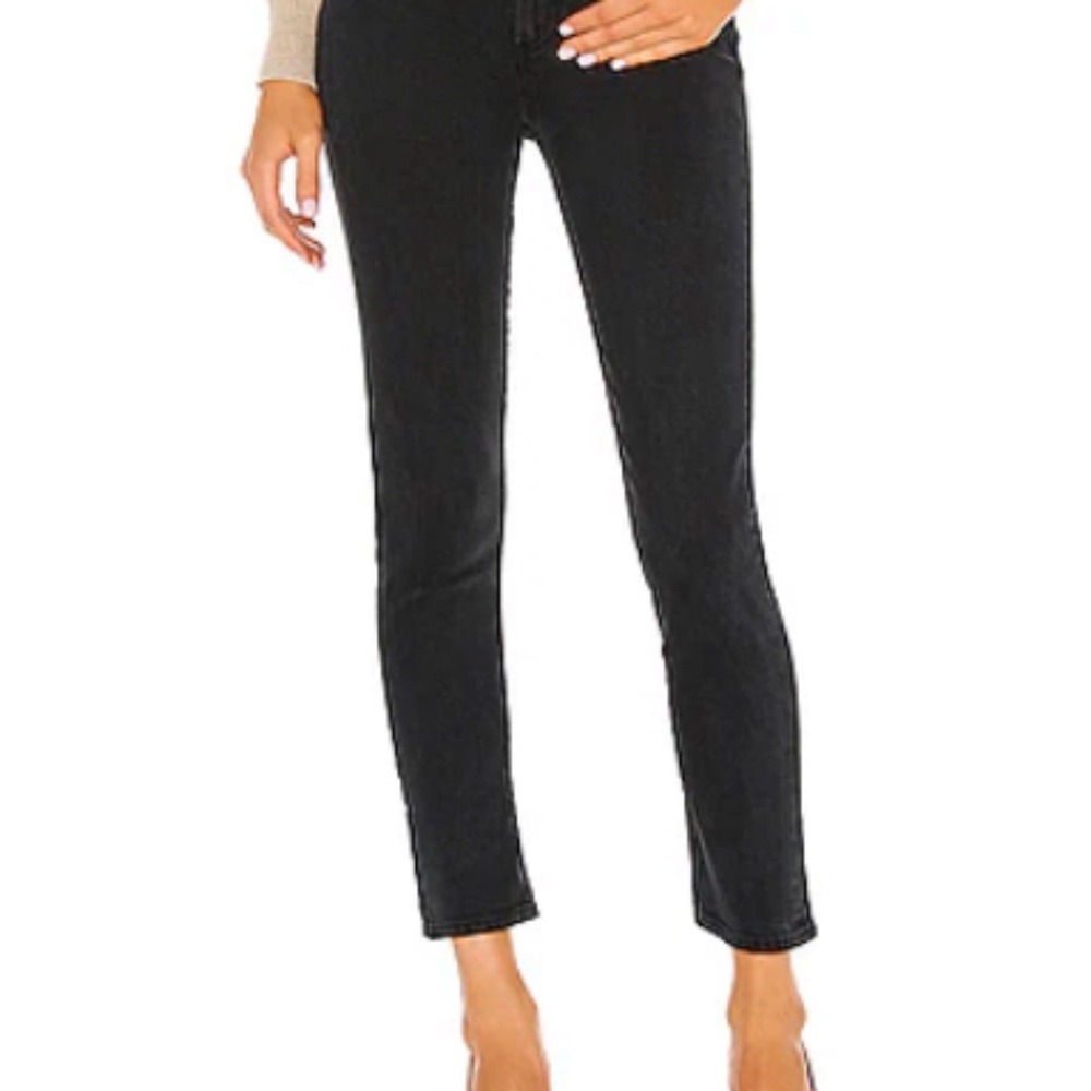 Agolde Toni Mid Rise Straight Size 25 in Montage